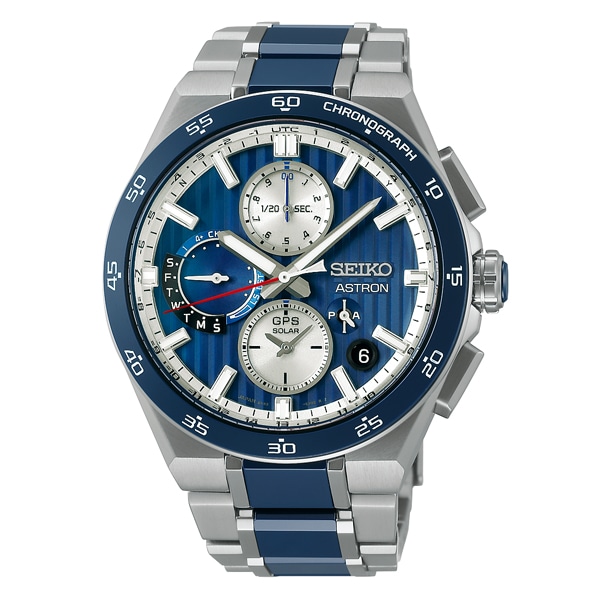 SEIKO ASTRON NEXTER Series GPSソーラー デュアルタイムクロノグラフ SBXC181 GPS衛星電波受信ソーラー メンズ