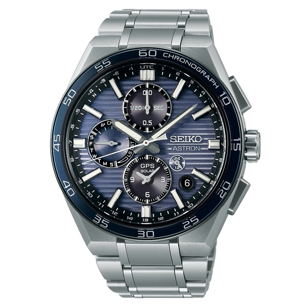 SEIKO ASTRON NEXTER Series GPSソーラー デュアルタイムクロノグラフ SBXC175 GPS衛星電波受信ソーラー メンズ