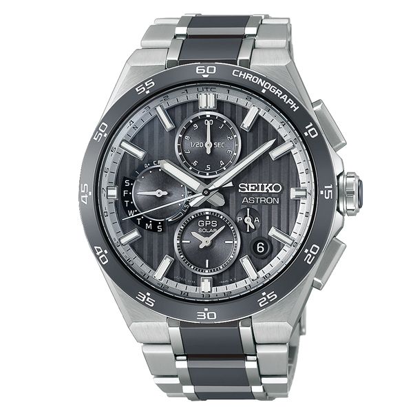 SEIKO ASTRON アストロン HAB007J NEXTER Series GPSソーラー デュアルタイムクロノグラフ GPS衛星電波受信ソーラー メンズ