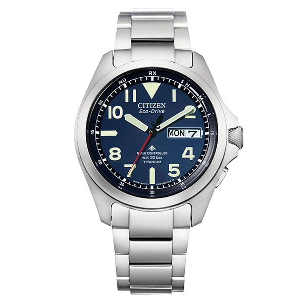 PROMASTER エコ・ドライブ電波時計 LANDシリーズ AT6080-53L 電波ソーラー メンズ