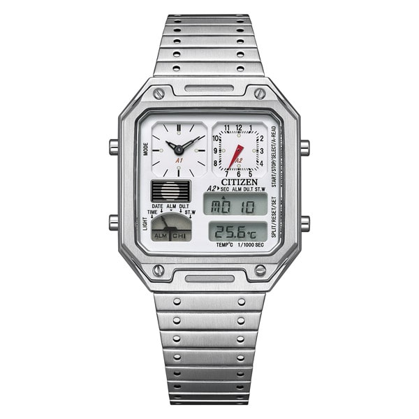 RECORD LABEL サーモセンサー JG2120-65A クォーツ ユニセックス