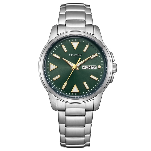 CITIZEN COLLECTION 光発電エコ・ドライブ デイ＆デイト3針 BM8180-71W ソーラー メンズ