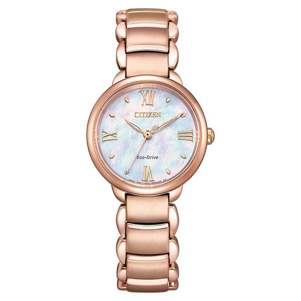 CITIZEN L 光発電エコ・ドライブ ROUND Collection EM0928-84D ソーラー レディス