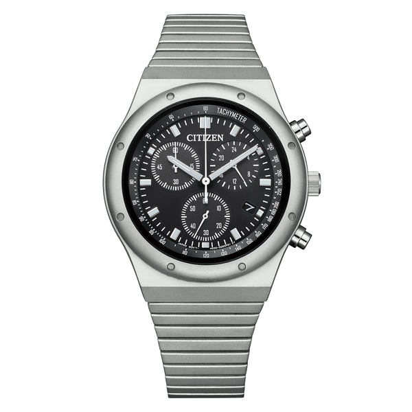 RECORD LABEL レコードレーベル 1984 chronograph 1984クロノグラフ AT2540-57E ソーラー 特定店取扱いモデル