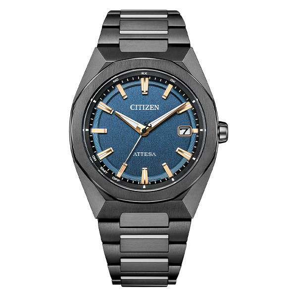 ATTESA エコ・ドライブ電波時計 ダイレクトフライト ACT Line CB3045-61L メンズ