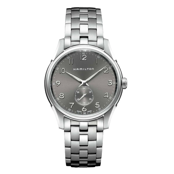 HAMILTON JAZZ MASTER THINLINE SMALL SECOND QUARTZ H38411183 クォーツ メンズ