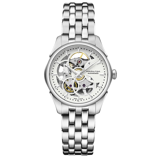HAMILTON JAZZ MASTER SKELETON LADY AUTO H32405111 レディース