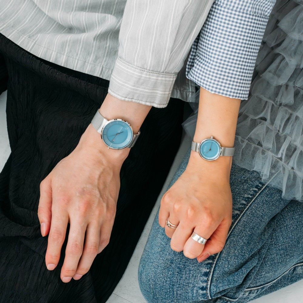 【BERING】「限りなく澄み渡る北極の美しさ」を表現したBERING特有の色彩アイスブルー文字盤のソーラーモデルが登場!