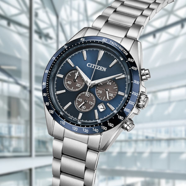 【CITIZEN COLLECTION】新生活におすすめ！電池交換不要クロノグラフが登場！