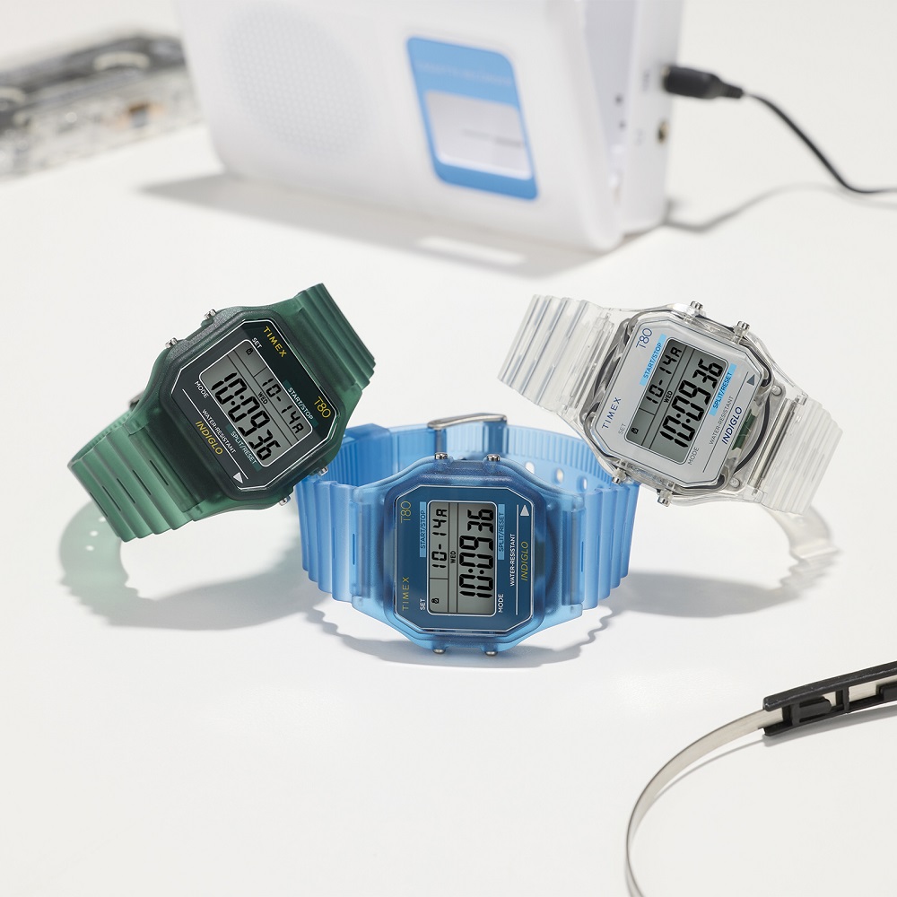 サマーシーズンに着けた！【TIMEX】人気デジタルモデルがトランスル―セントに