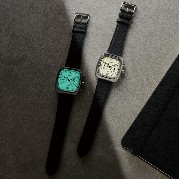 デザイン×ギミック。暗闇で輝く蓄光ウォッチ