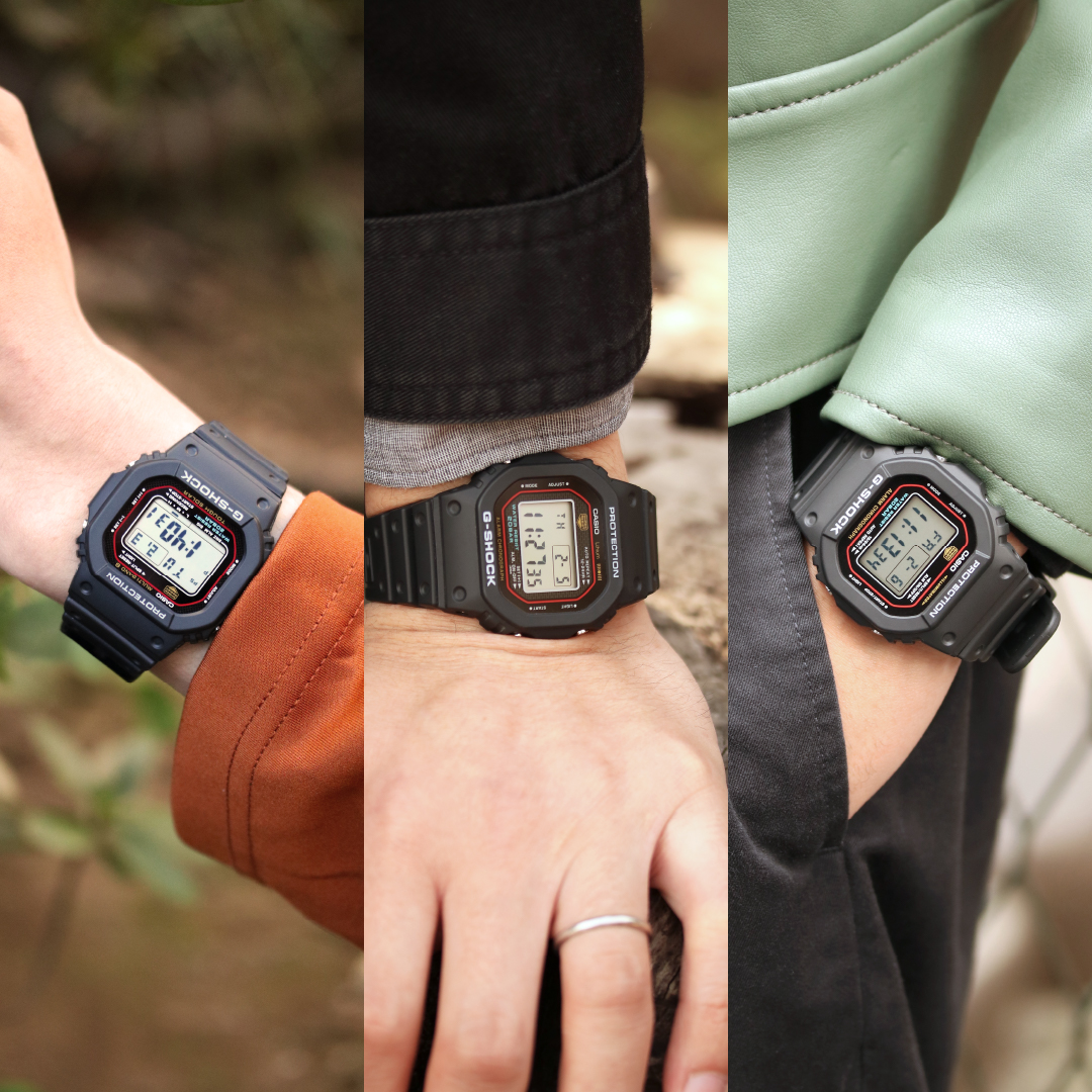 DW-5000Rから始める、大人のG-SHOCK選び。