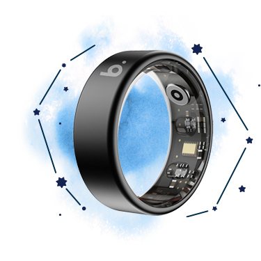 b.ring (サイズ11) ブリング スマートリング G2モデル チタン ブラック B115TNBK2