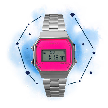 Movement in Motion　ムーブメント・イン・モーション　FIGURE　フィギュア　Color Digital　カラーデジタル　MIM-FD-PK　ピンク　TiCTACオリジナル　腕時計　メンズ　レディース