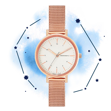 innovator ENKEL MESH IN-0008-16 クォーツ レディース