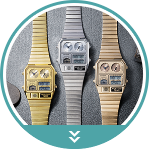 ANA-DIGI TEMP- square -/アナデジテンプ [スクエア]