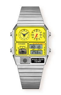 RECORD LABEL レコードレーベル ANA-DIGI TEMP PLAYGROUND Edition 特定店限定モデル JG2170-59Y クォーツ メンズ