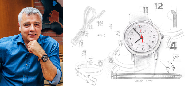 誰にでも似合う腕時計。年間10万本を売り上げた大人気シリーズ。